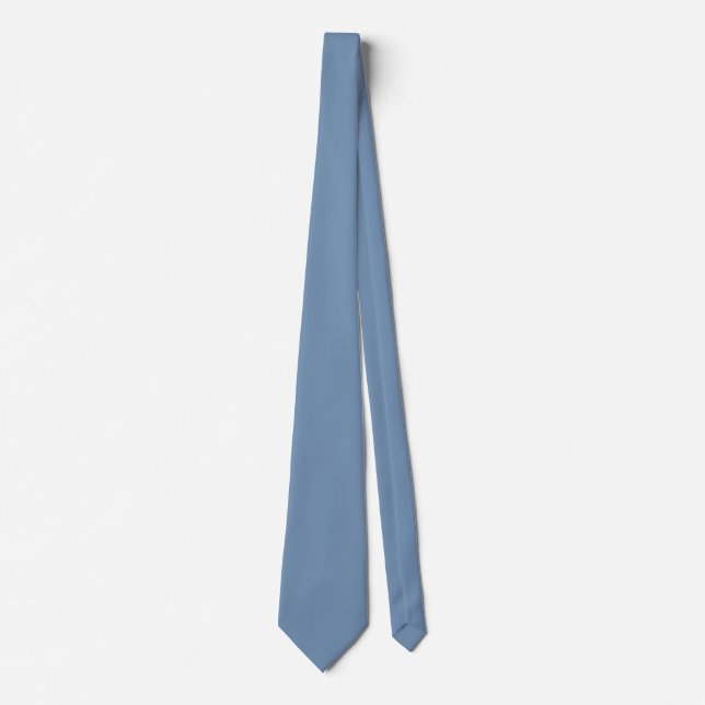 Corbata Color gris azul elegante profesional (Anverso)
