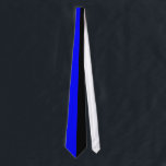 Corbata Color partido negro y del azul<br><div class="desc">Características de este producto un diseño simple del color de la fractura en un esquema de color negro y azul clásico.</div>