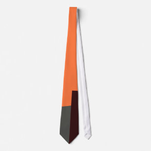 Corbata Color retro Patrón geométrico moderno #5