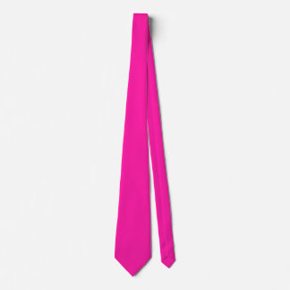 Corbata Color rosa intenso | Hex# ff17a3