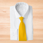 Corbata Color sólido ámbar<br><div class="desc">Color sólido ámbar</div>