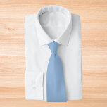 Corbata Color sólido azul de Carolina<br><div class="desc">Color sólido azul de Carolina</div>