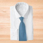 Corbata Color sólido azul de la fuerza aérea<br><div class="desc">Color sólido azul de la fuerza aérea</div>