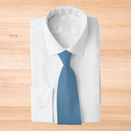 Corbata Color sólido azul de la fuerza aérea