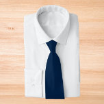 Corbata Color sólido azul Oxford<br><div class="desc">Color sólido azul Oxford</div>