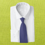 Corbata Color sólido de la Marina Púrpura<br><div class="desc">Color sólido de la Marina Púrpura</div>
