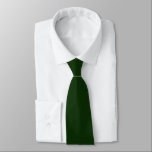Corbata Color sólido de las iniciales ocultas de color ver<br><div class="desc">Color sólido de las iniciales ocultas de color verde oscuro cazador oscuro. Para bodas o uso diario, con iniciales prohibidas en la parte posterior que puede personalizar o borrar fácilmente si no es necesario. Puede cambiarse a cualquier color de su elección a través de la opción Personalizar adicional, o por...</div>