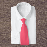 Corbata Color sólido de sandía salvaje<br><div class="desc">Color sólido de sandía salvaje</div>