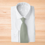 Corbata Color sólido del sabio del desierto<br><div class="desc">Color sólido del sabio del desierto</div>