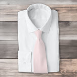 Corbata Color sólido delgado rubefacción simple rosa<br><div class="desc">Delicado diseño de color sólido ruborizando el rosa.</div>