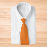 Corbata Color sólido Naranja Princeton<br><div class="desc">Color sólido Naranja Princeton</div>
