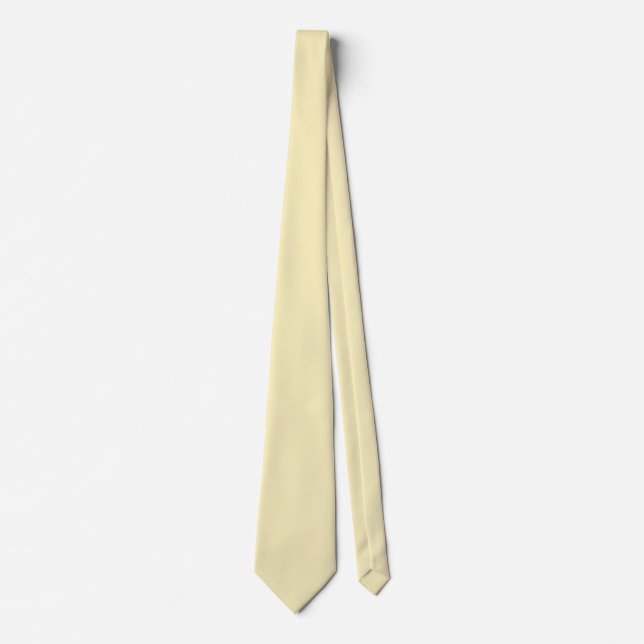 Corbata Color sólido negro (Anverso)