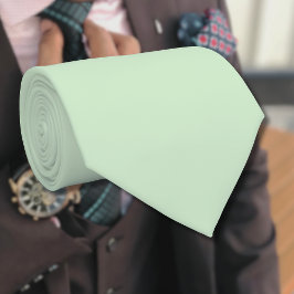 Corbata Color sólido pastel Pistachio | Clásica | Elegante