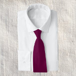 Corbata Color sólido púrpura tirio<br><div class="desc">Color sólido púrpura tirio</div>