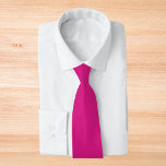 Corbata Color sólido rosa intenso<br><div class="desc">Color sólido rosa intenso</div>