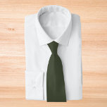Corbata Color sólido verde rígido<br><div class="desc">Color sólido verde rígido</div>