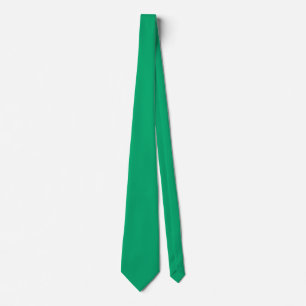 Corbata Color verde jade 00A86B - Con opción para añadir n