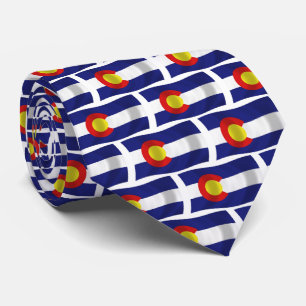 Corbata Colorado Flag Tie