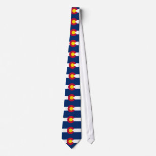 Corbata Colorado, lazo de la bandera del estado americano