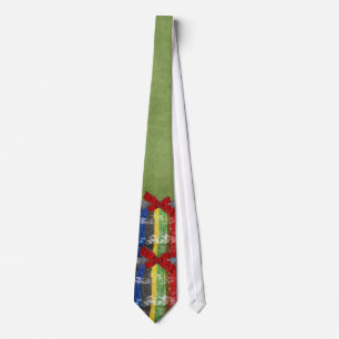 Corbata coloreada multi enrrollada del diamante de