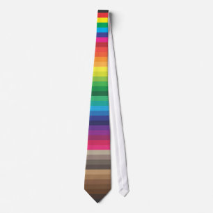 Corbata colores de muestra