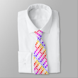 Corbata Colores del dominó