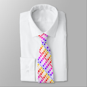 Corbata Colores del dominó