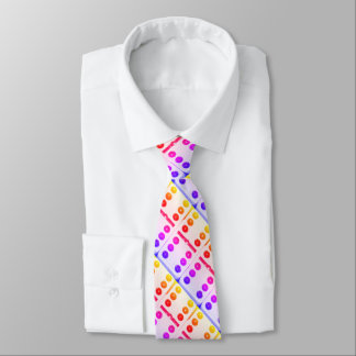Corbata Colores del dominó