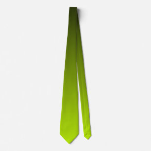 Corbata Colores Graduales Brillantes y Alegres Verde Solea