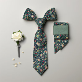 Corbata Colores navidades vintage Morris masculino persa