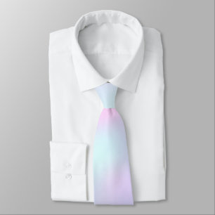 Corbata colores pastel púrpura rosa aqua