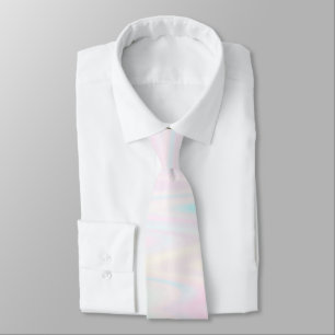 Corbata colores pastel zig zag
