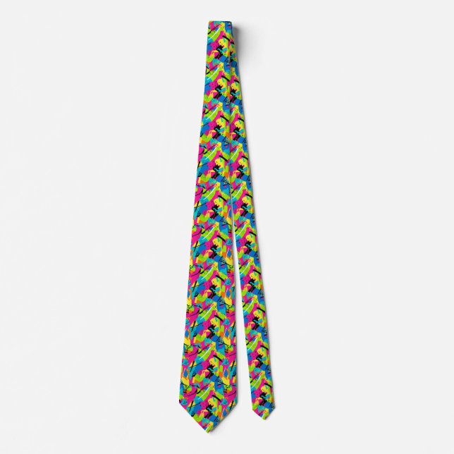 Corbata Colorful abstract  (Anverso)