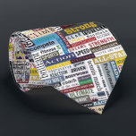 Corbata Colorful Athletic Sports Tie<br><div class="desc">Colorful Athletic Sports Tie. Customize by adding photo,  text,  image or name. Great birthday,  Valentine gift for dad,  brother,  boyfriend or husband.</div>