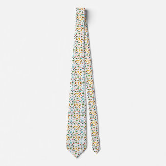 Corbata Colorful Cool Elements Pattern – Retro Summer Vibe