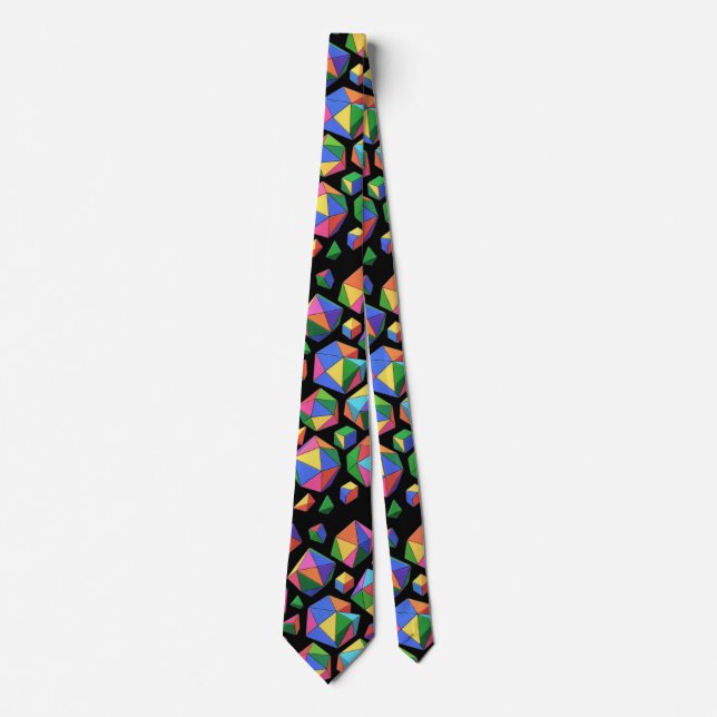 Corbata Colorful Cubes (Anverso)
