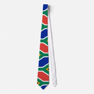 Corbata colorida de la bandera de Suráfrica