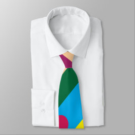 Corbata Coloridas franjas diagonales modernas