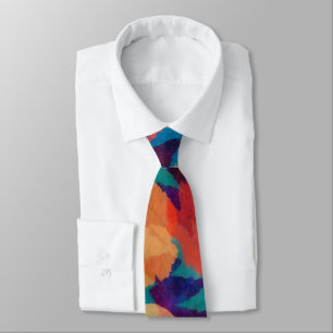 Corbata Coloridas hojas caídas