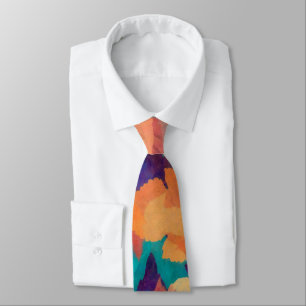 Corbata Coloridas hojas caídas