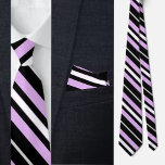 Corbata Coloridas Rayas Cutas Patrón De Tejido De Cuello<br><div class="desc">Colorida corbata del cuello del patrón de bandas cortas.</div>
