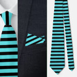 Corbata Coloridas rayas de corte cortas Necktie<br><div class="desc">Corbata colorida del patrón de bandas cortas.</div>