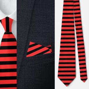 Corbata Coloridas rayas de corte cortas Necktie