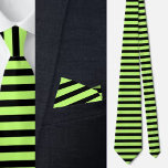 Corbata Coloridas rayas de corte cortas Necktie<br><div class="desc">Corbata colorida del patrón de bandas cortas.</div>
