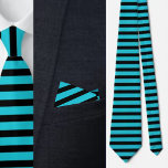 Corbata Coloridas rayas de corte cortas Necktie<br><div class="desc">Corbata colorida del patrón de bandas cortas.</div>