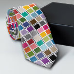 Corbata Colorido Confetti Patrón Verde Lime Rosa<br><div class="desc">Un diseño original y luminoso con mucho color. Si necesita ajustar la ilustración o cambiar el tipo de letra,  puede hacer clic en el área personalizar. Esto le llevará a la herramienta de diseño donde puede hacer muchos cambios.</div>