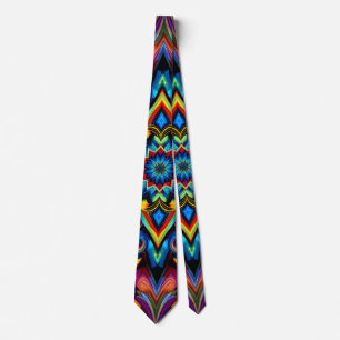 Corbata Colorido Kaleidoscope Mandala Design Mug, almohada