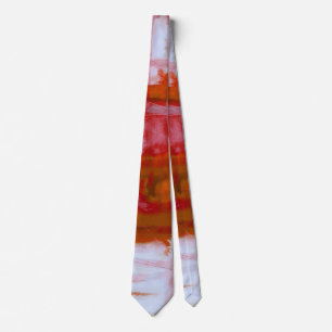 Corbata Colorido resumen Naranja rosa rojo hogar