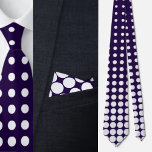 Corbata Coloridos puntos de corte patrón de puntas de cuel<br><div class="desc">Corbata de patrón de puntos de corte colorido.</div>