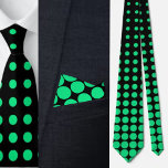 Corbata Coloridos puntos de corte patrón de puntas de cuel<br><div class="desc">Corbata de patrón de puntos de corte colorido.</div>